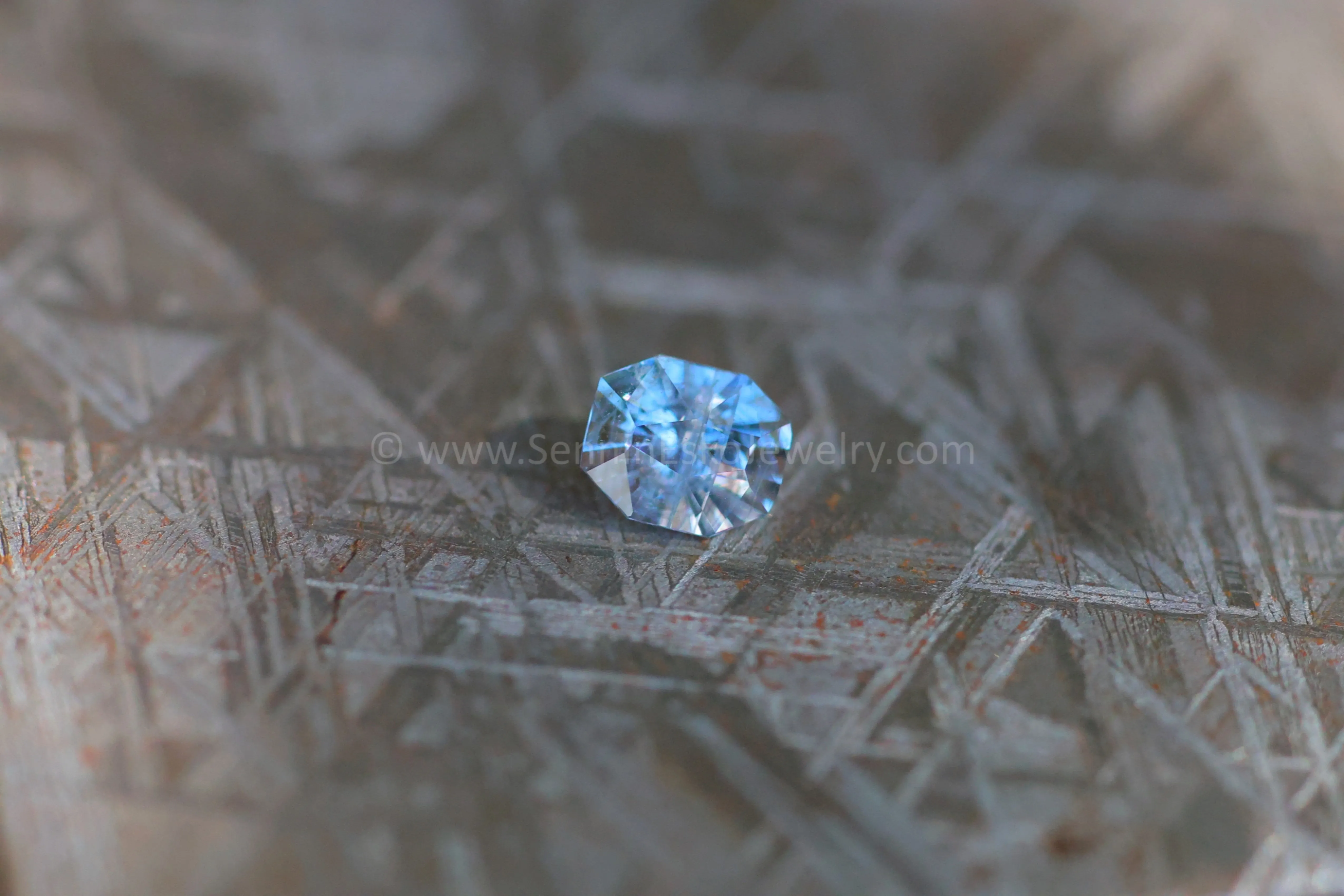 0.98ct Blue/Lilac & Gray Umba Sapphire Octagon, 6.2x5.1mm