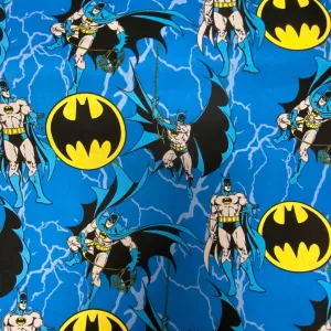 100% Cotton - Batman - Sold By Half Metre