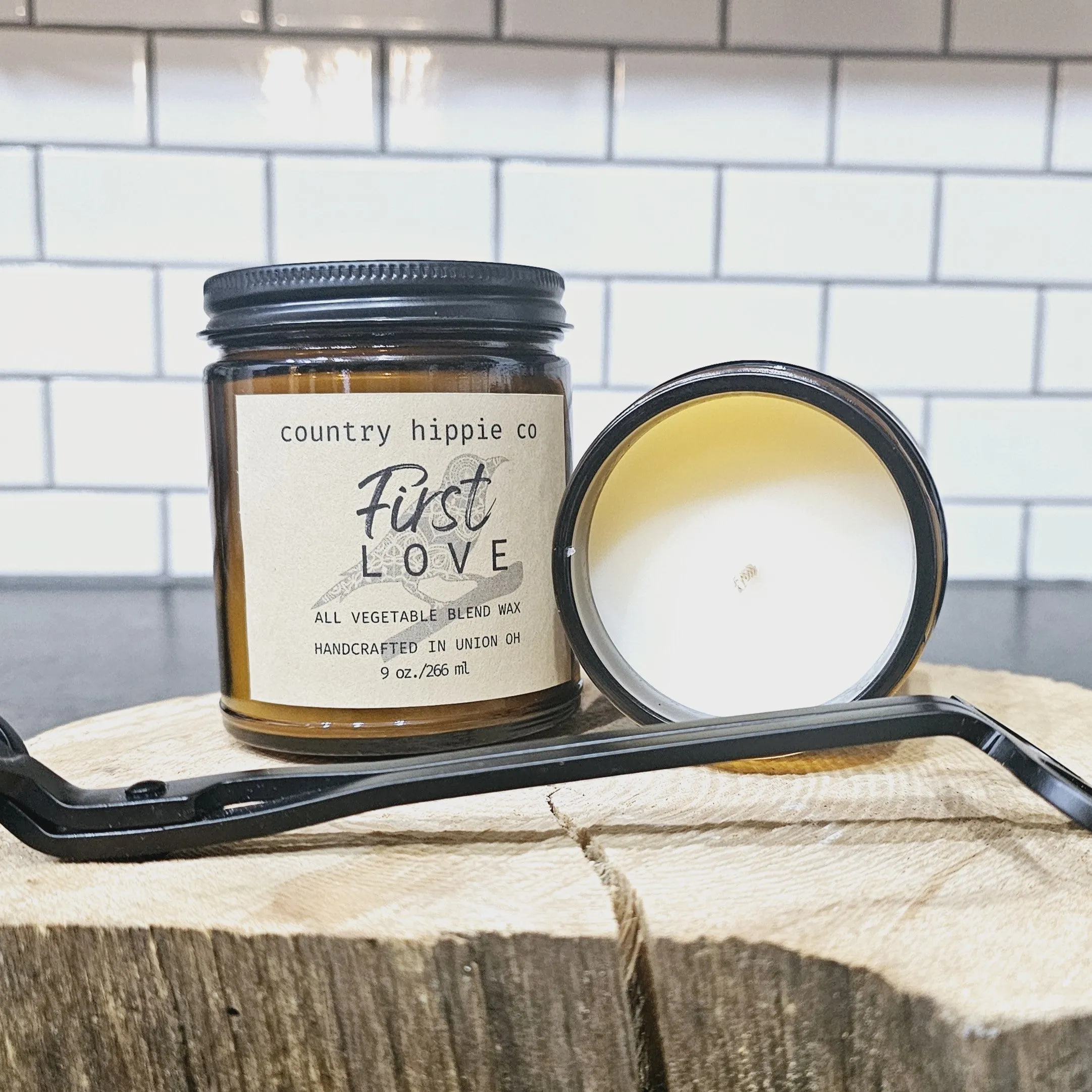 9 oz FIRST LOVE Apothecary-Inspired Candle