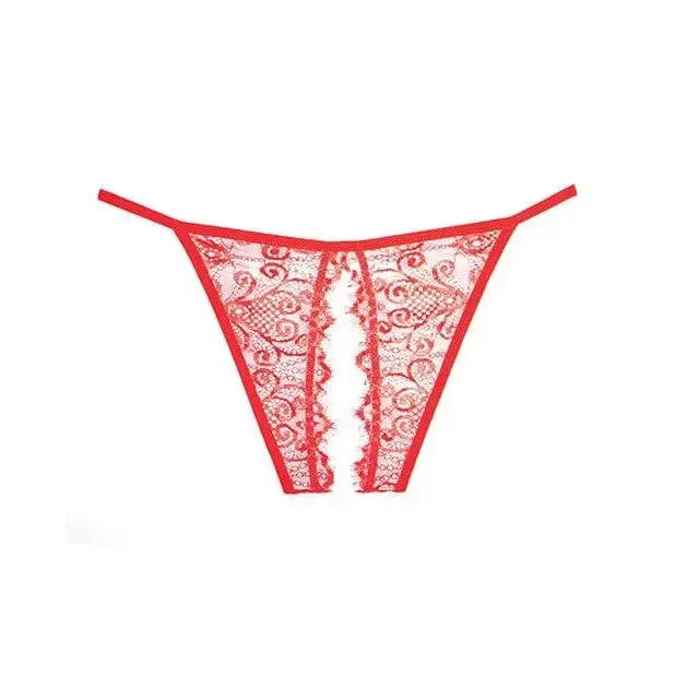 Adore 'Enchanted Belle' Crotchless Lace Panty