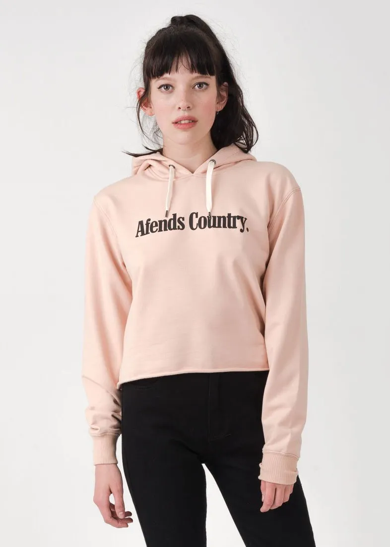 Afends Womens AC - Crop Pull On Hood