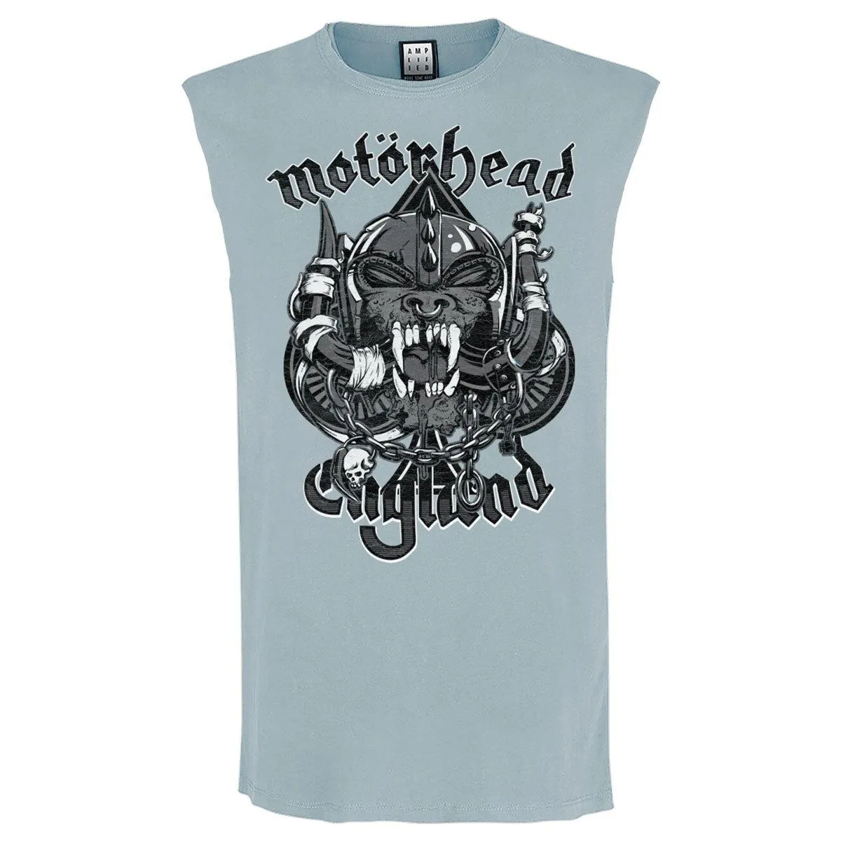 Amplified Unisex Adult Snaggletooth Crest Motorhead Tank Top