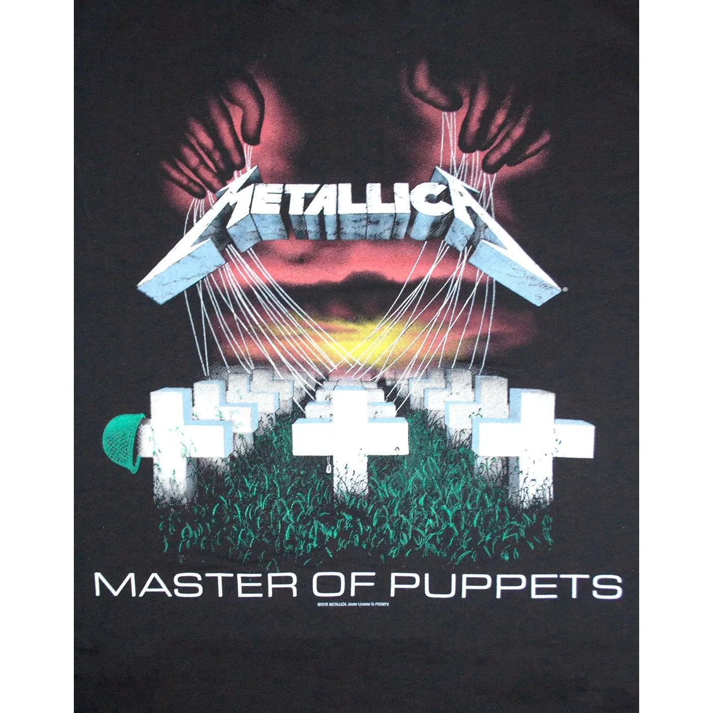 Amplified Womens/Ladies Metallica Master Of Puppets Sleeveless T-Shirt