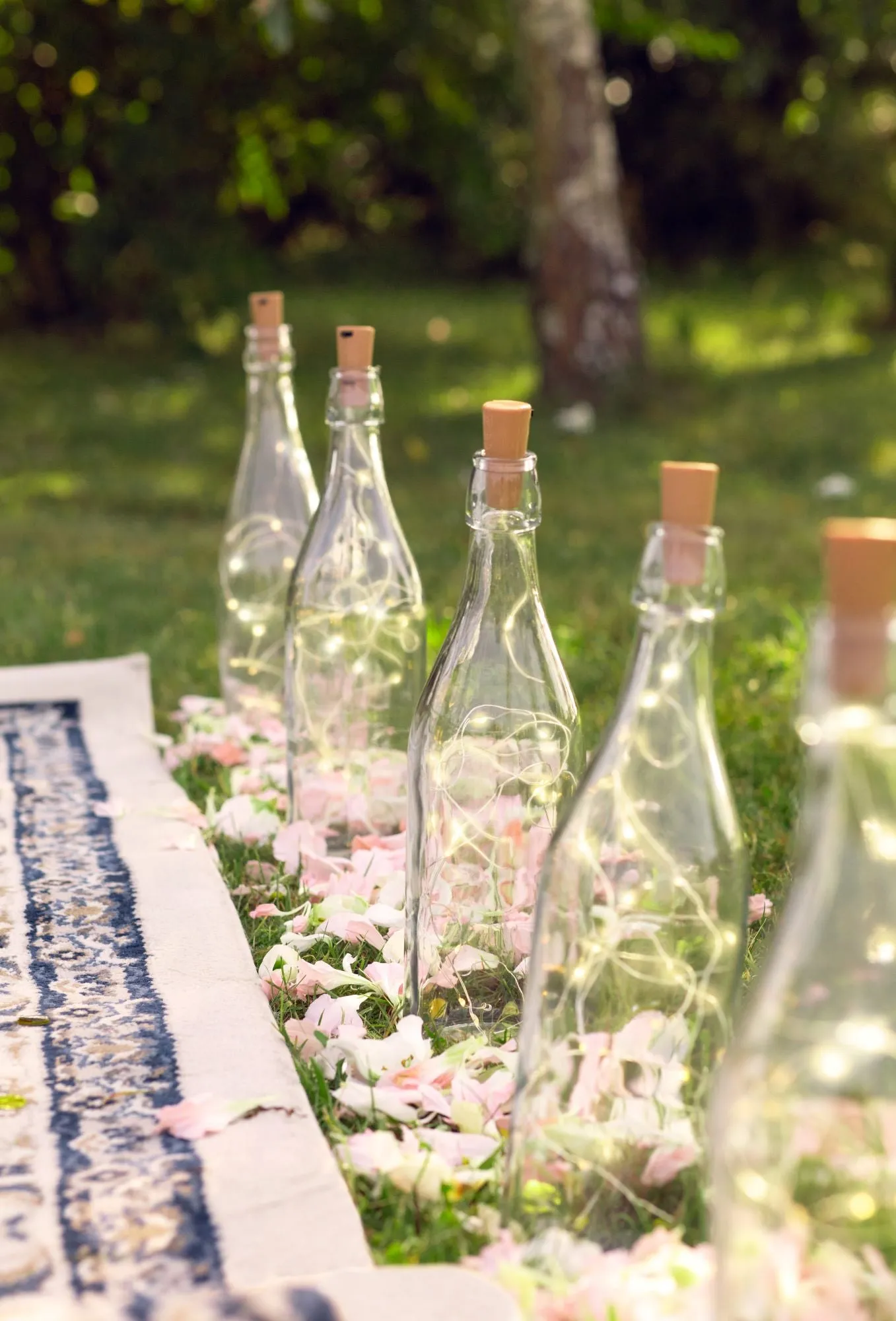 Bottle LED String Lights With Cork