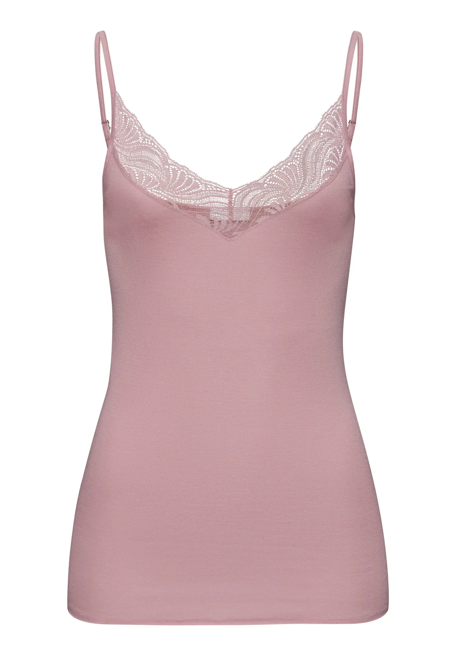 Cotton Delight Lace-Trim Cotton Camisole| Woodrose 71836-2312