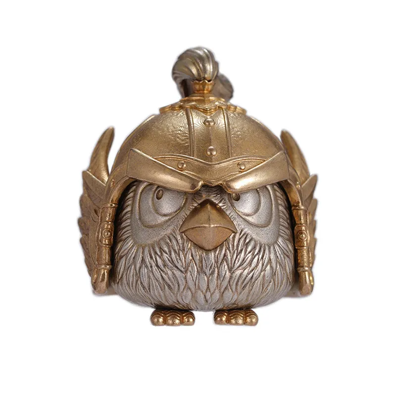 Creative Bird General Brass Handcrafted Decorative Ornament Desktop Mini Storage Box Home Decor