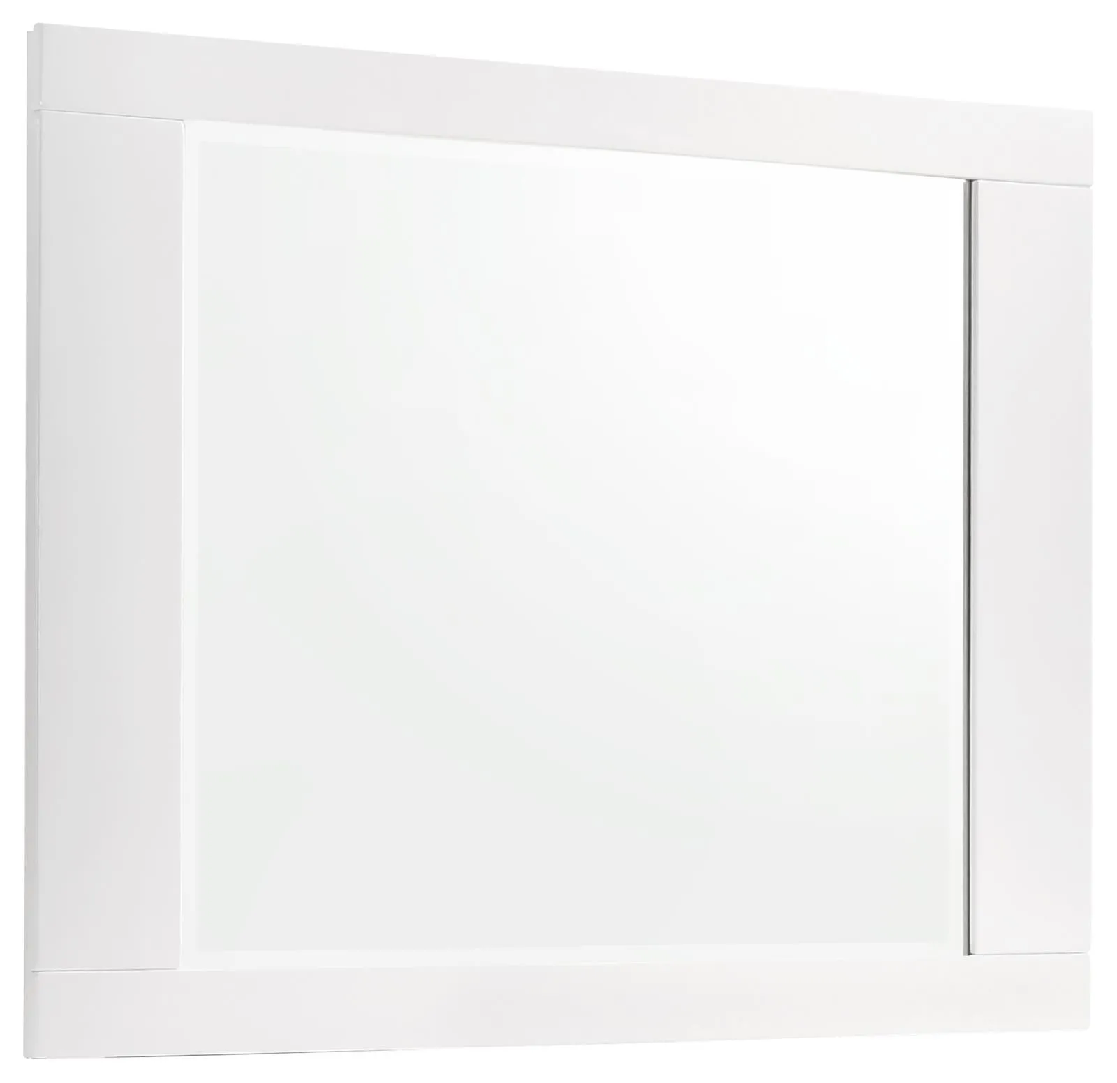 Felicity Rectangle Dresser Mirror Glossy White