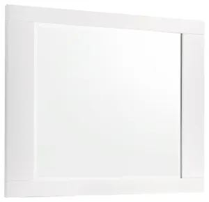 Felicity Rectangle Dresser Mirror Glossy White