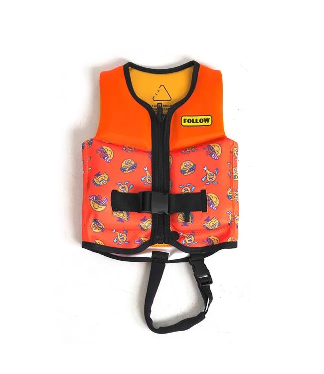 Follow Grommy Junior Life Vest (2024) - Orange