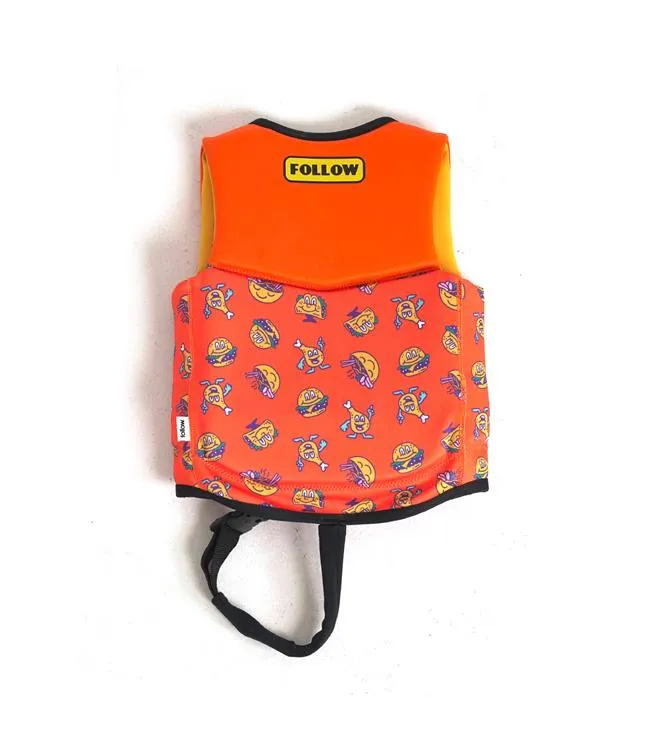 Follow Grommy Junior Life Vest (2024) - Orange