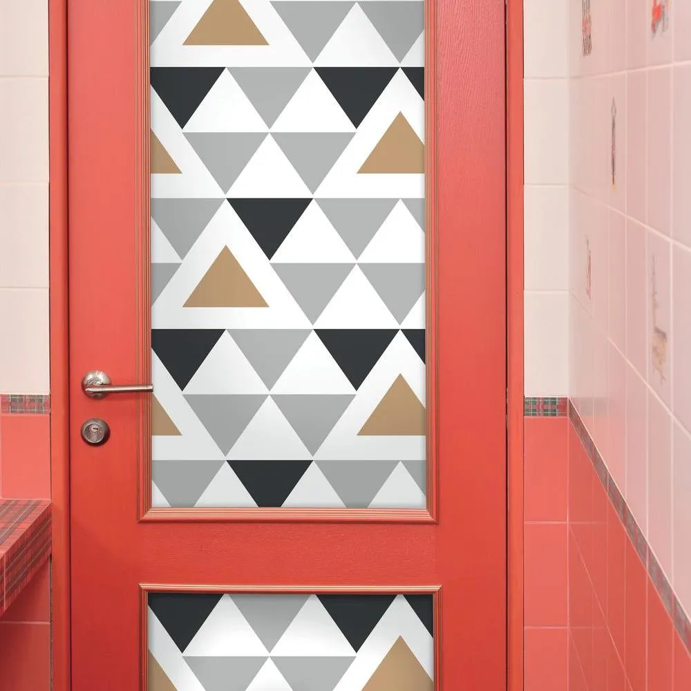 Geometric Triangle Peel and Stick Wallpaper