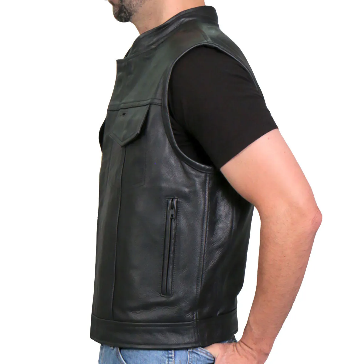 Hot Leathers VSM1057 Men’s Black 'Mexican Blanket' Conceal and Carry