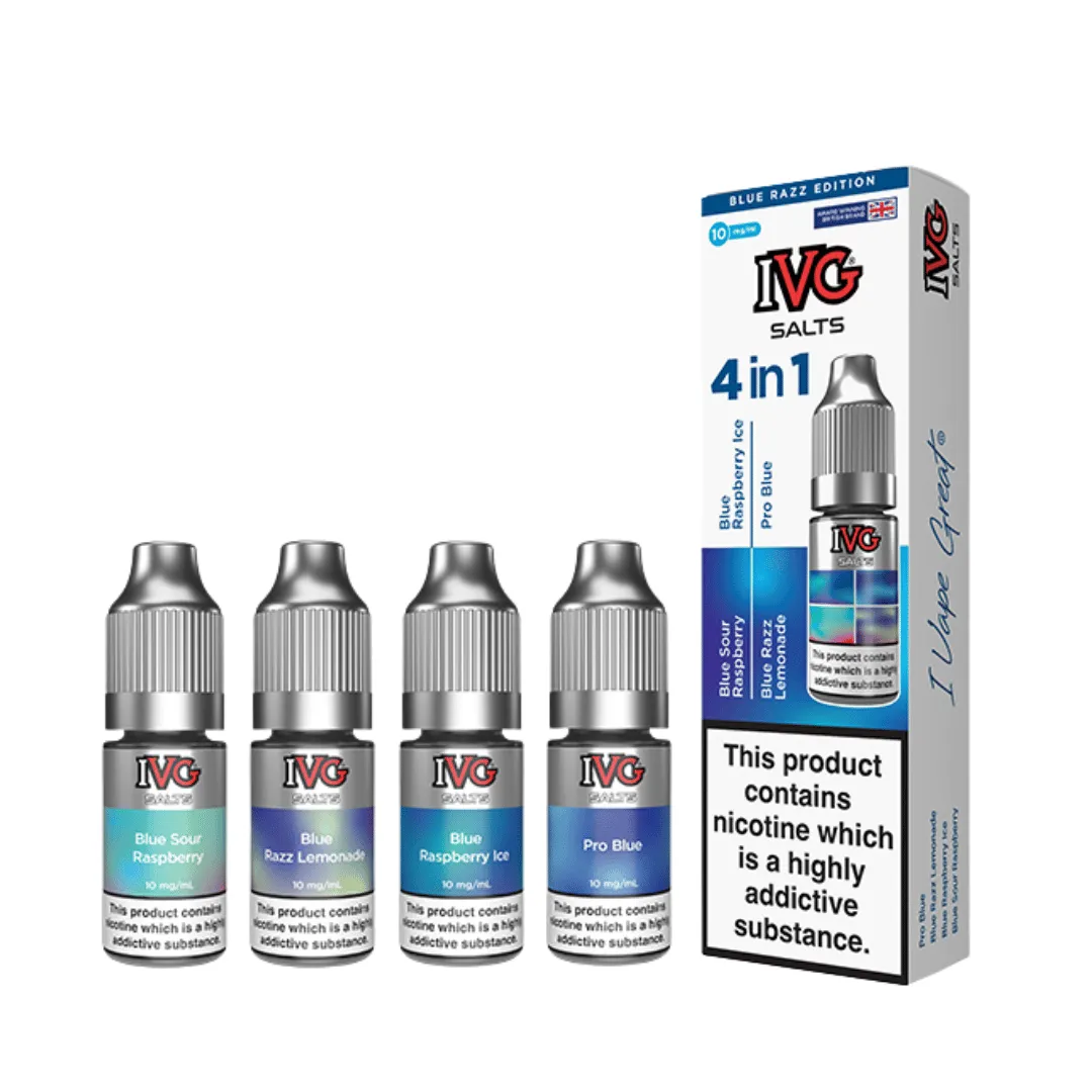 IVG SALTS 4 IN 1 (4 x 10ml) Nic Salt