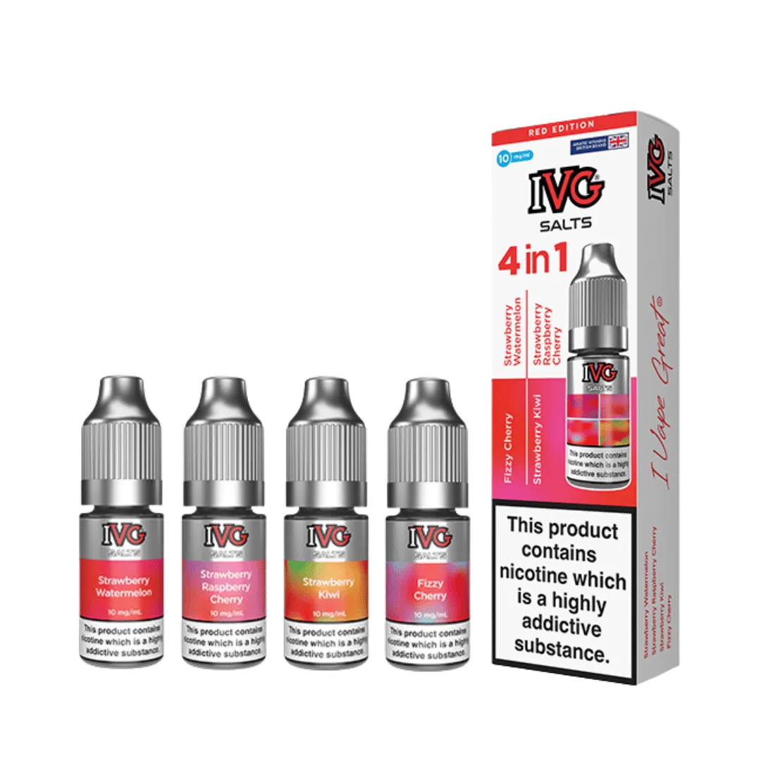 IVG SALTS 4 IN 1 (4 x 10ml) Nic Salt