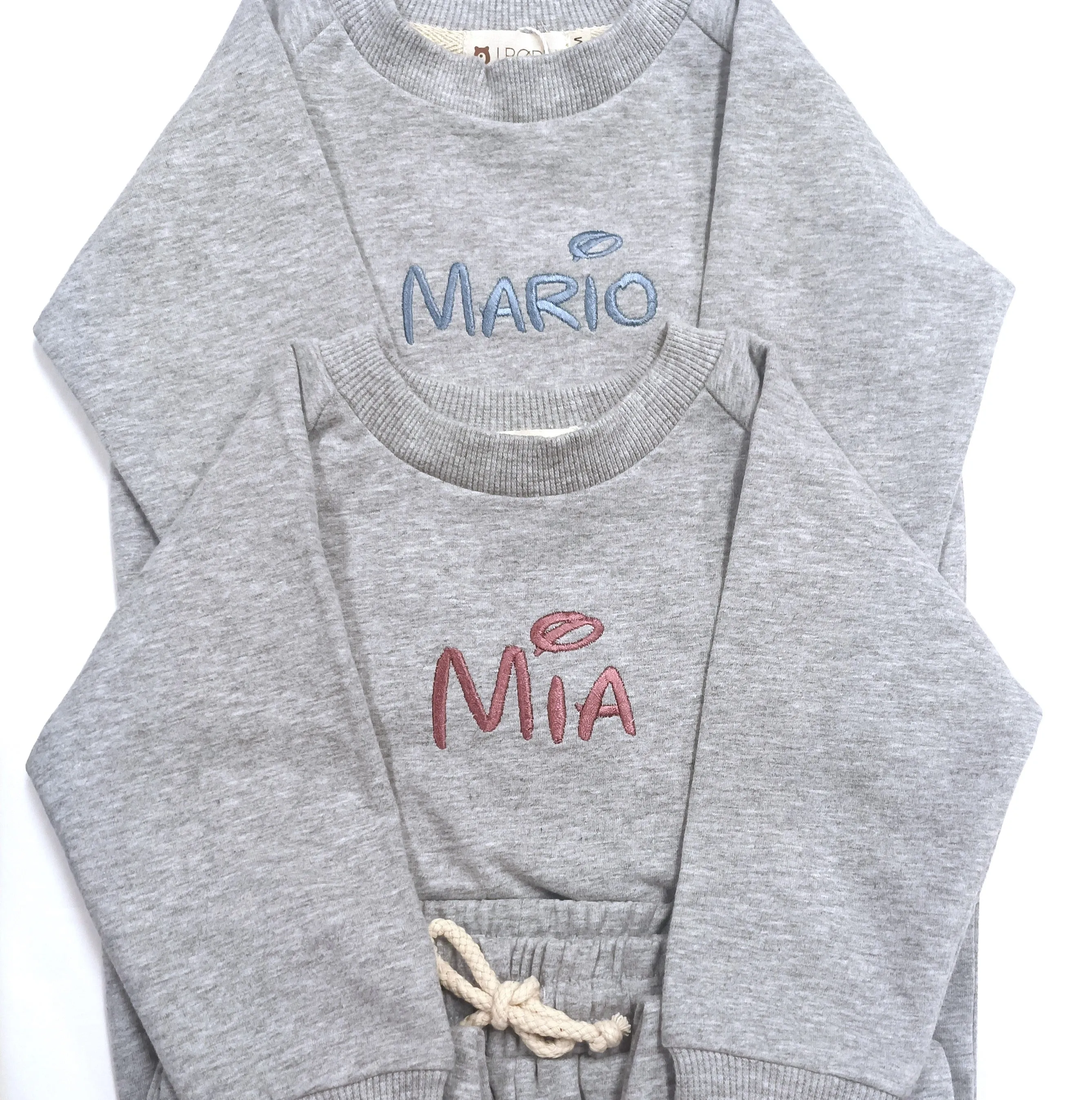 JBØRN Organic Cotton Baby Sweater & Joggers Set | Personalisable