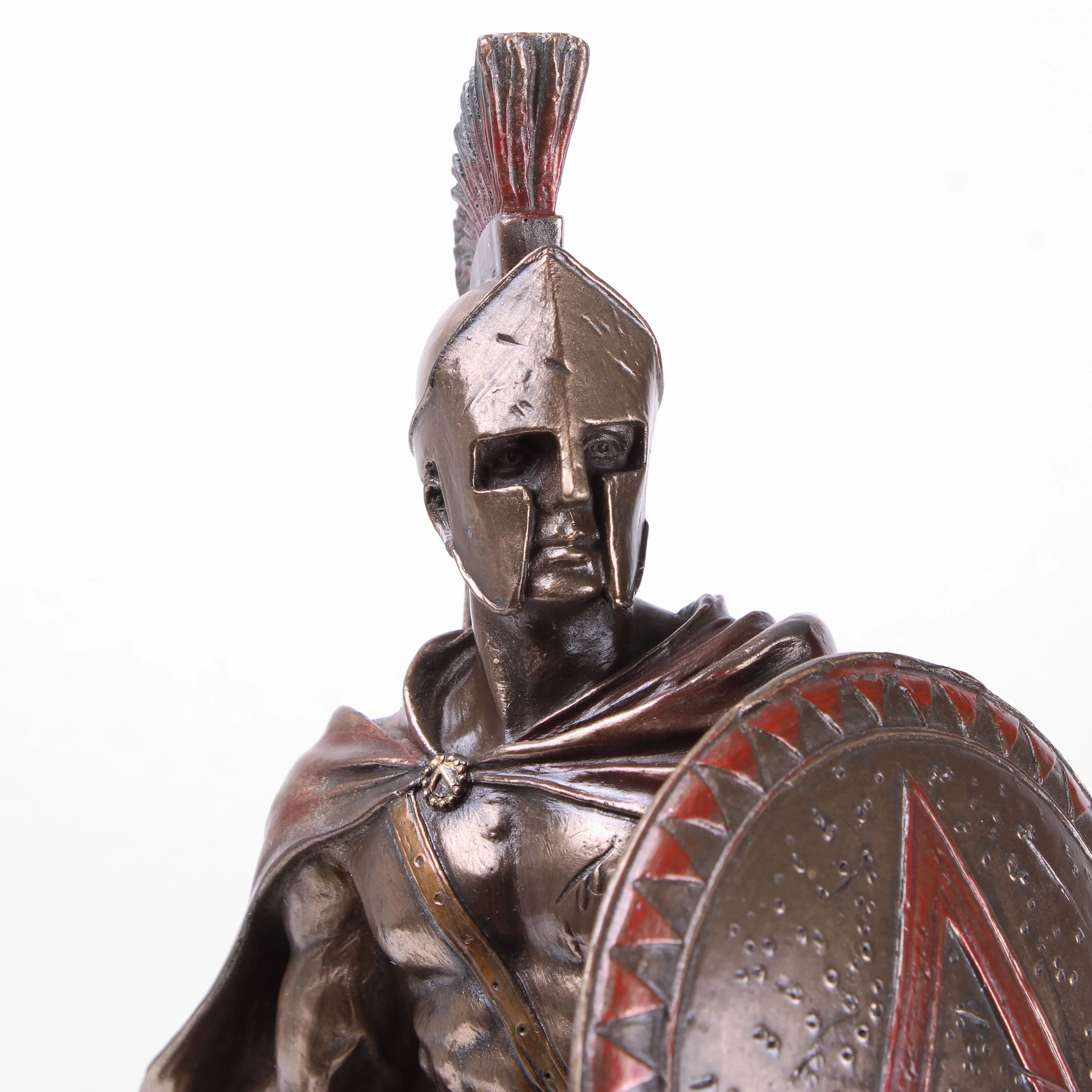 Leonidas Statue (Cold Cast Bronze Roman Warrior Sculpture)