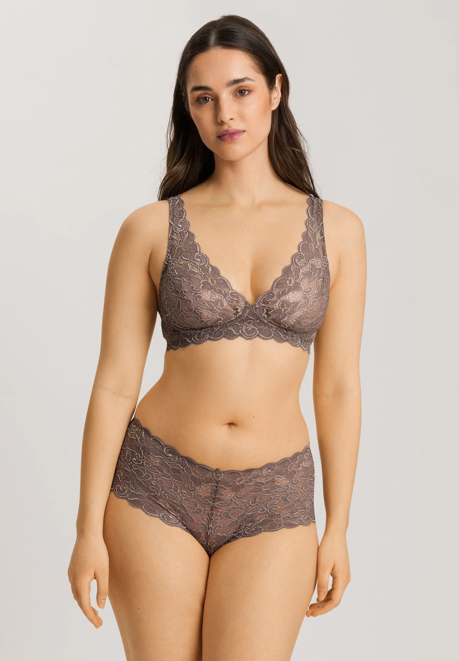 Luxury Moments Lace Soft Cup Bra | Stonewash 71465-2756