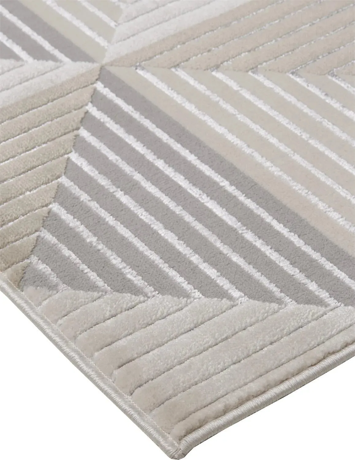 Micah 6943044F Ivory/Grey Rug