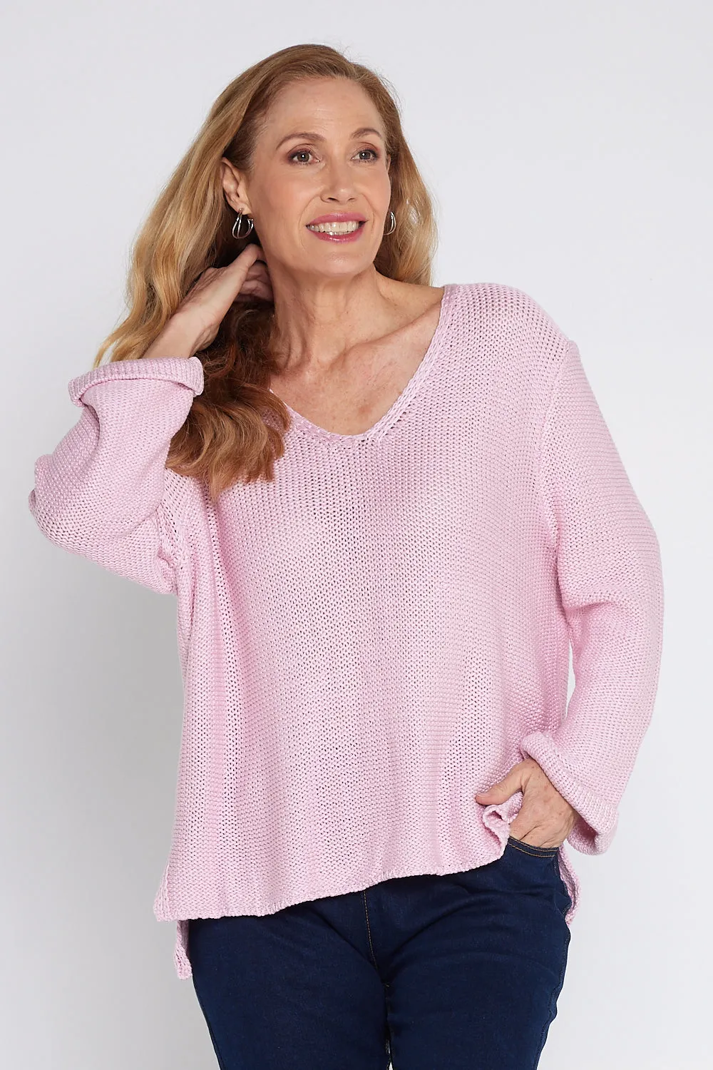 Nellie Jumper - Pink