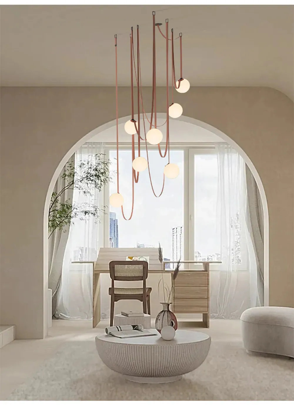 Privet Minimalist Style Light Luxury Modern Suspension