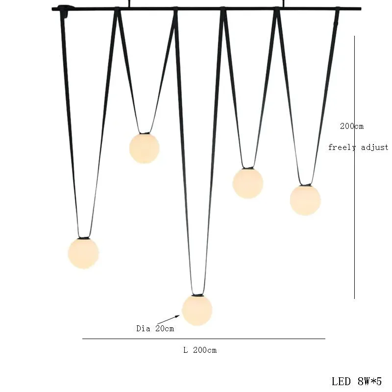 Privet Minimalist Style Light Luxury Modern Suspension