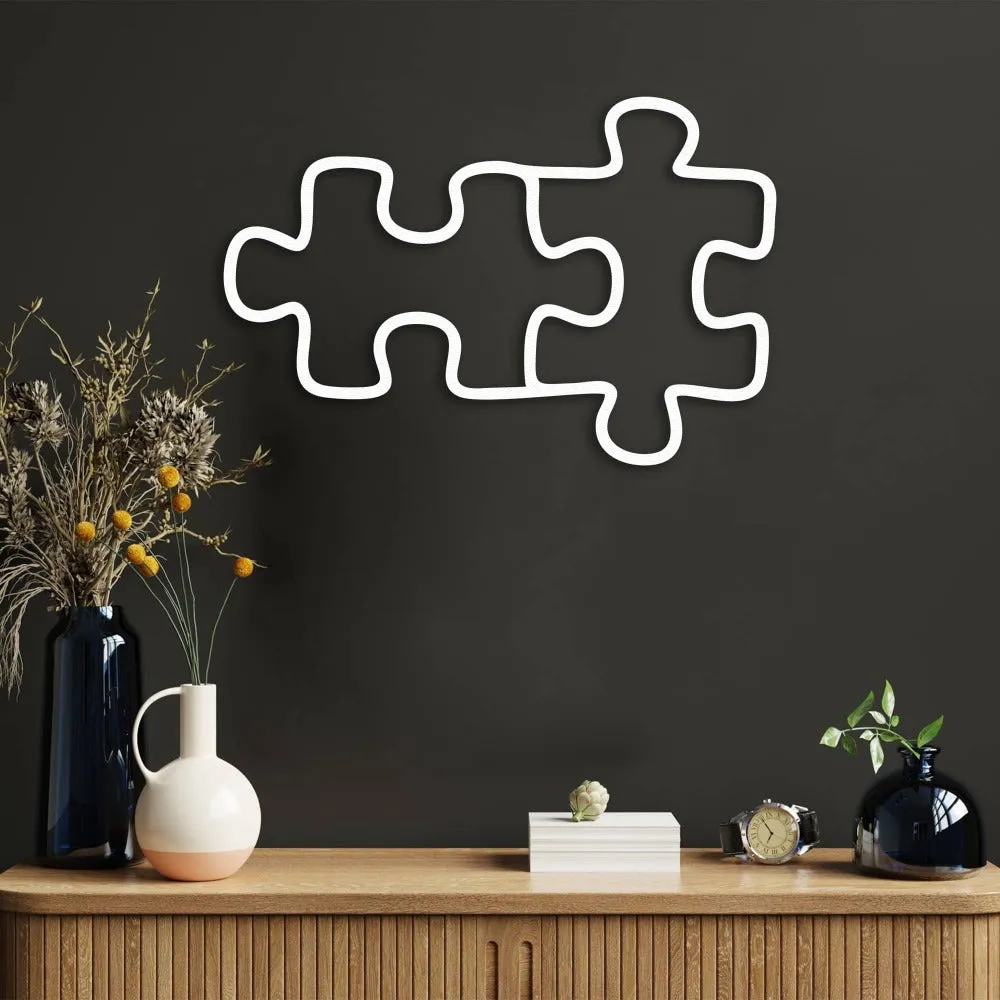 Puzzle Metal Wall Art