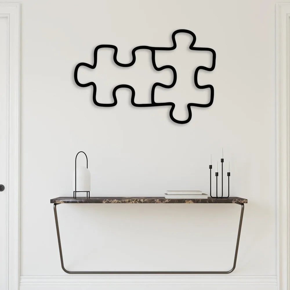 Puzzle Metal Wall Art