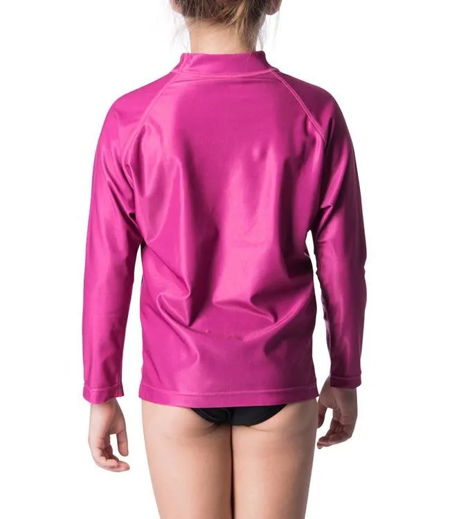 Ripcurl Rosewood Girls Long Sleeve UV Tee (2019) - Pink