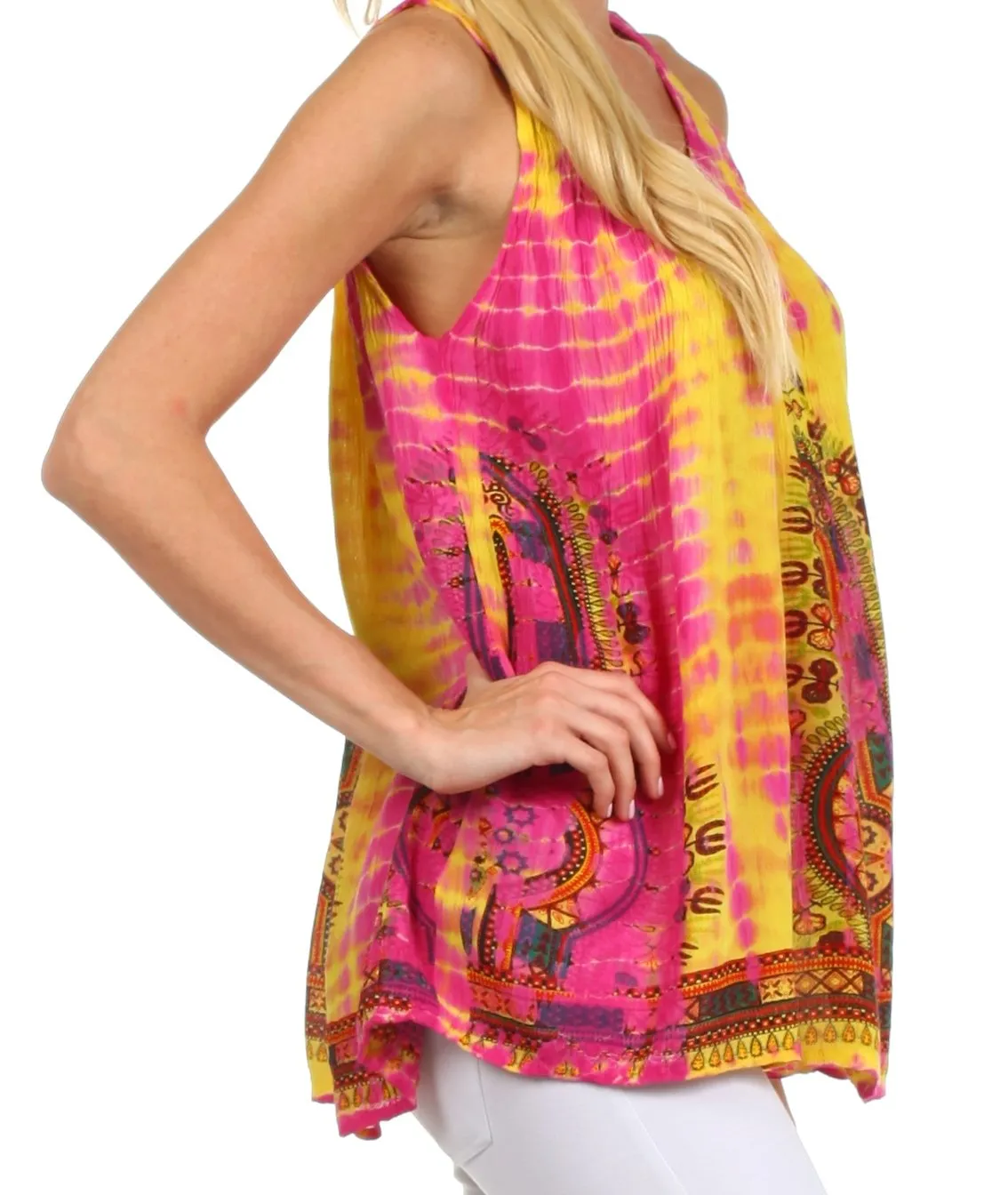 Sakkas Bohemian Spirit Relaxed Fit Blouse