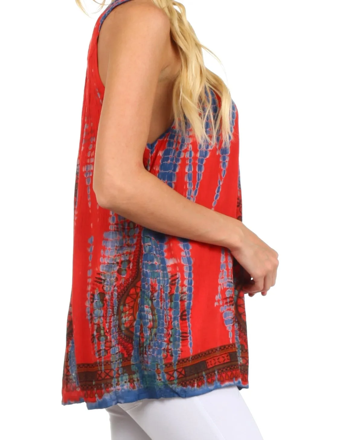 Sakkas Bohemian Spirit Relaxed Fit Blouse