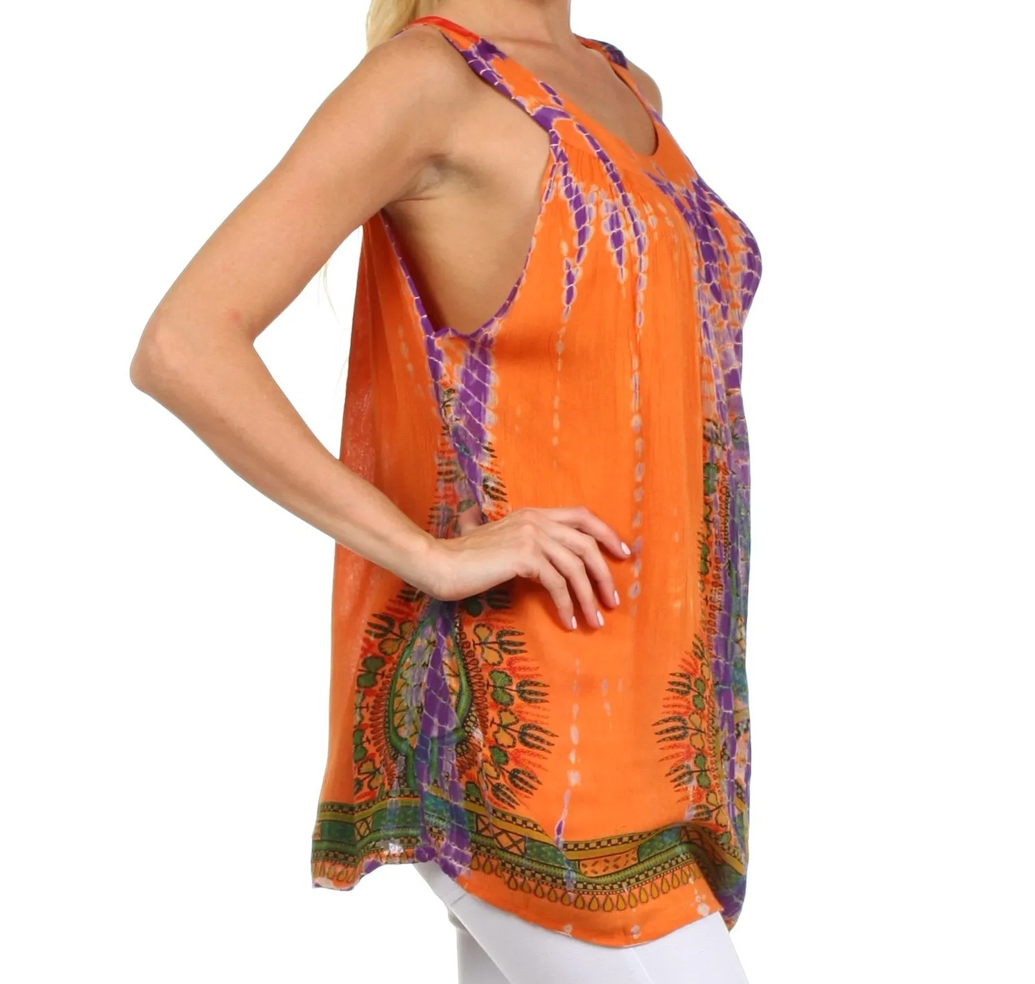 Sakkas Bohemian Spirit Relaxed Fit Blouse