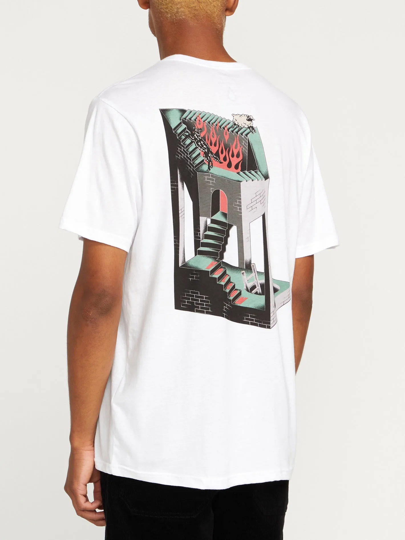 Skate Vitals Axel Short Sleeve Tee - White