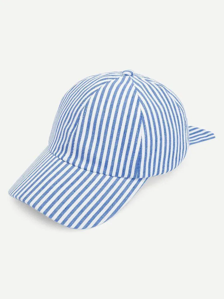 Striped Knot Baseball Cap