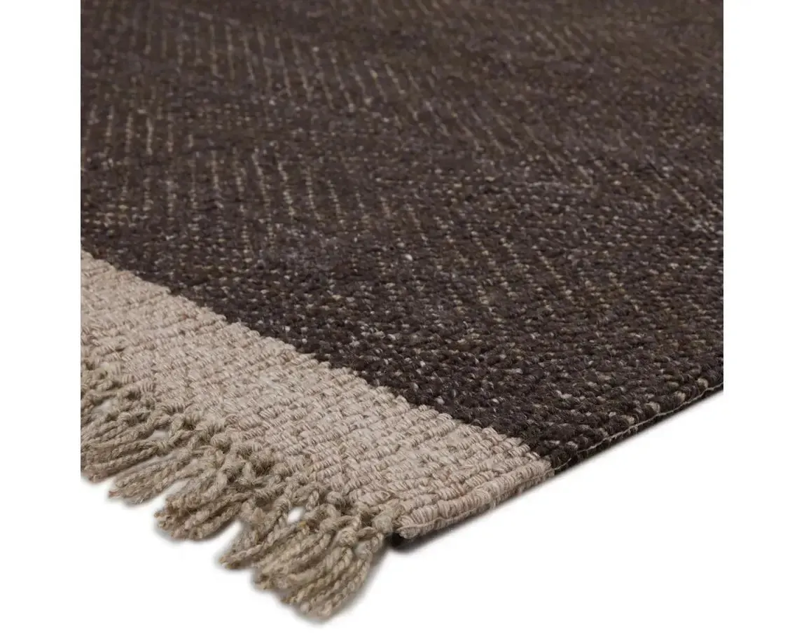 The Weekend TWK02 Charcoal/Beige Rug