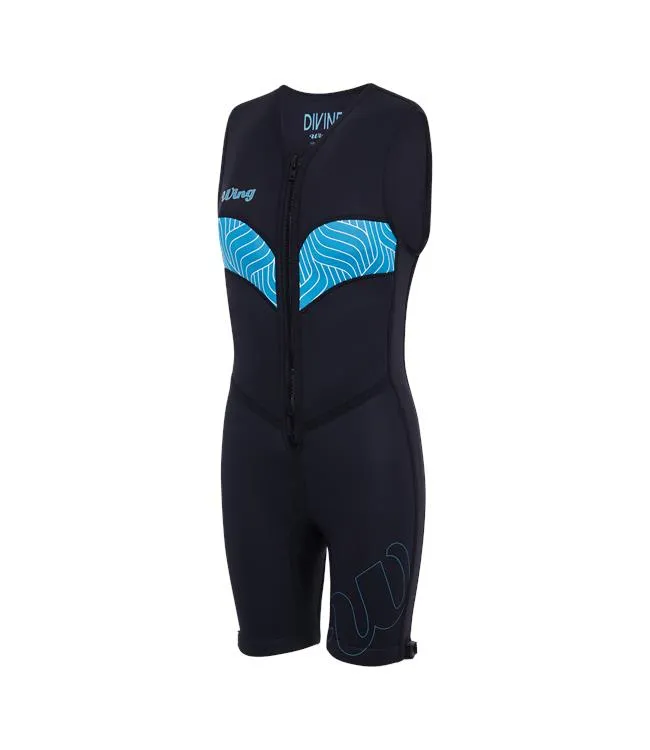 Wing Divine Womens Buoyancy Suit (2025) - Blue