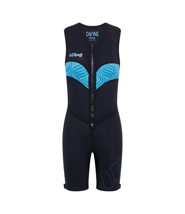 Wing Divine Womens Buoyancy Suit (2025) - Blue